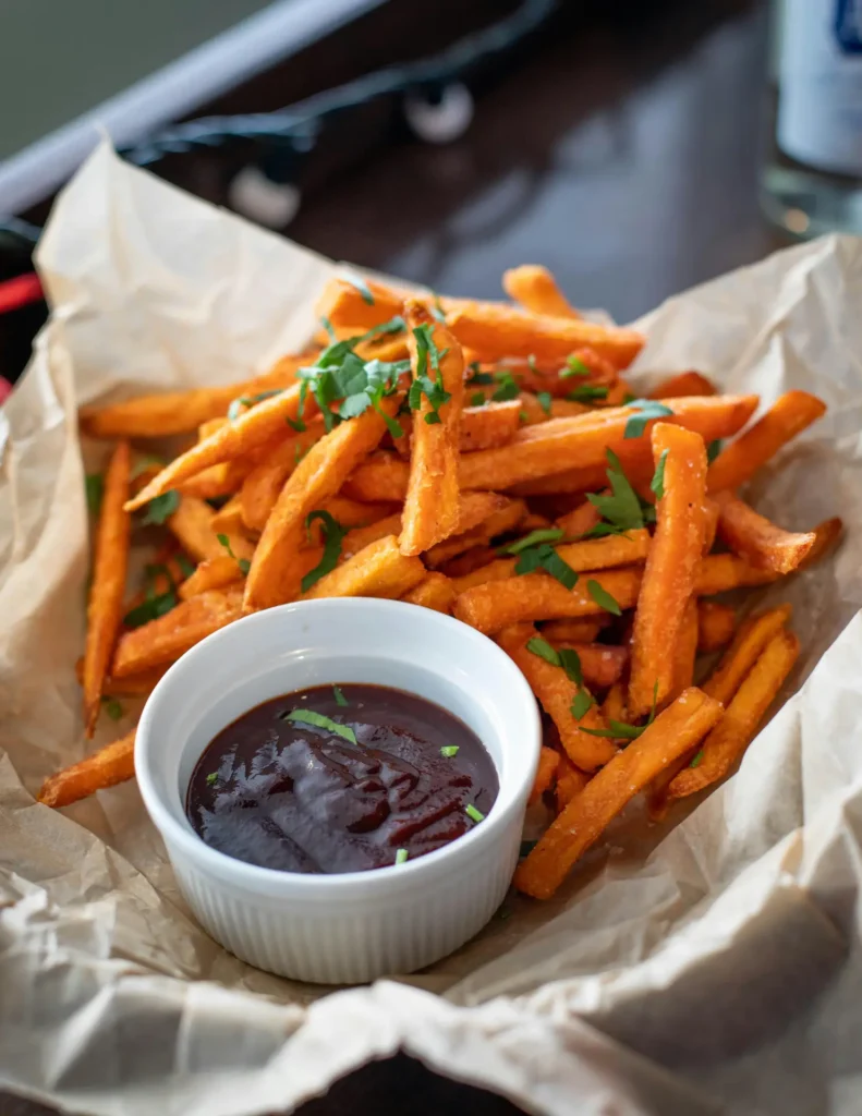 fried sweet potatoes